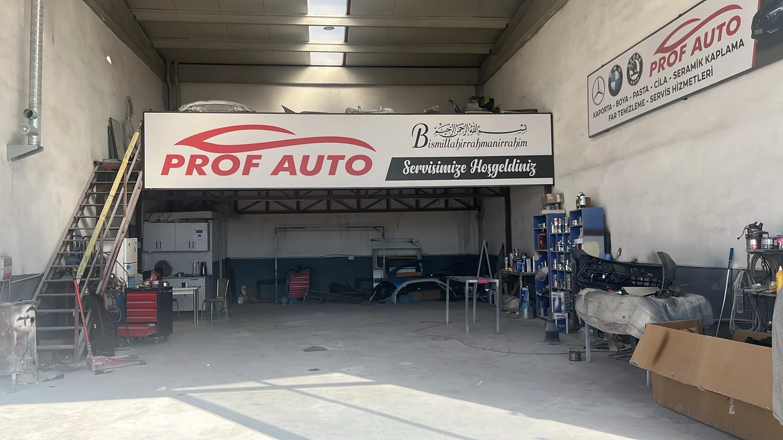 Servis Hizmetleri görünümü